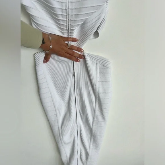 Retrofete Tempo Bandage Knit Dress Size XS